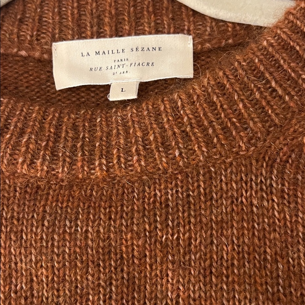 Sezane Brown Knit Vest - Picture 4 of 6